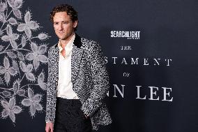 The Testament Of Ann Lee Premiere - LA