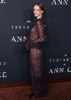The Testament Of Ann Lee Premiere - LA