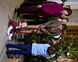 SWEDEN ROYAL PALACE CHRISTMAS TREE