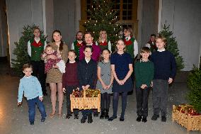 SWEDEN ROYAL PALACE CHRISTMAS TREE