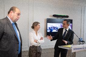 Les Republicains No to Mercosur Press Conference - Paris