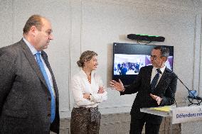 Les Republicains No to Mercosur Press Conference - Paris