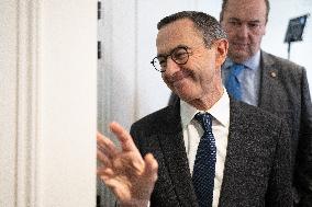 Les Republicains No to Mercosur Press Conference - Paris