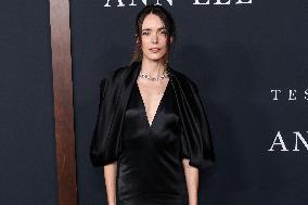 The Testament Of Ann Lee Premiere - LA