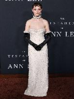 The Testament Of Ann Lee Premiere - LA