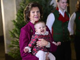 SWEDEN ROYAL PALACE CHRISTMAS TREE