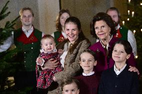 SWEDEN ROYAL PALACE CHRISTMAS TREE