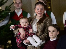 SWEDEN ROYAL PALACE CHRISTMAS TREE