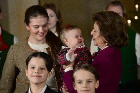 SWEDEN ROYAL PALACE CHRISTMAS TREE