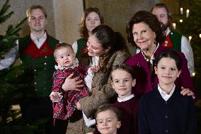 SWEDEN ROYAL PALACE CHRISTMAS TREE