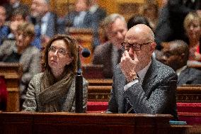 Senate - Vote Of Finance Bill 2026 - Paris