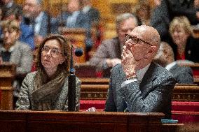 Senate - Vote Of Finance Bill 2026 - Paris