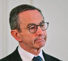 Les Republicains Meeting After Clashes Between Farmers And Breeders - Paris