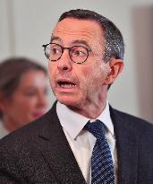 Les Republicains Meeting After Clashes Between Farmers And Breeders - Paris