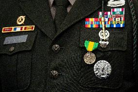 President Donald Trump Awards Mexican Border Defense Medal in Oval Office