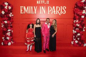 Emily In Paris - Season Five - Netflix Paris Premiere