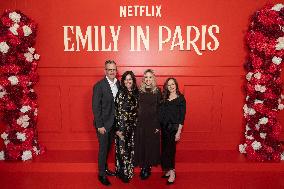 Emily In Paris - Season Five - Netflix Paris Premiere
