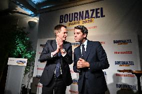 Meeting Of Pierre-Yves Bournazel Horizons Candidate For Mayor Of Paris 2026 - Paris