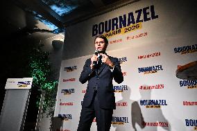 Meeting Of Pierre-Yves Bournazel Horizons Candidate For Mayor Of Paris 2026 - Paris