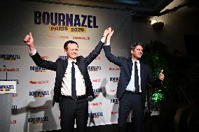 Meeting Of Pierre-Yves Bournazel Horizons Candidate For Mayor Of Paris 2026 - Paris