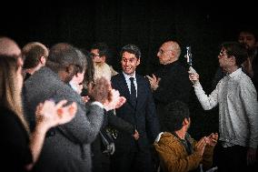 Meeting Of Pierre-Yves Bournazel Horizons Candidate For Mayor Of Paris 2026 - Paris