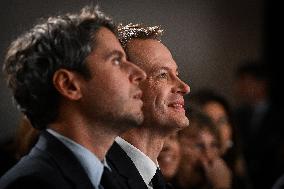 Meeting Of Pierre-Yves Bournazel Horizons Candidate For Mayor Of Paris 2026 - Paris