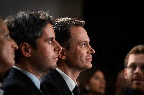 Meeting Of Pierre-Yves Bournazel Horizons Candidate For Mayor Of Paris 2026 - Paris