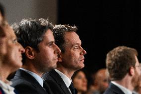 Meeting Of Pierre-Yves Bournazel Horizons Candidate For Mayor Of Paris 2026 - Paris