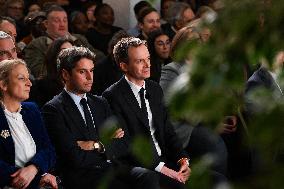 Meeting Of Pierre-Yves Bournazel Horizons Candidate For Mayor Of Paris 2026 - Paris