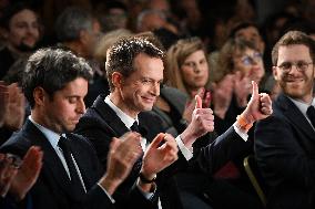 Meeting Of Pierre-Yves Bournazel Horizons Candidate For Mayor Of Paris 2026 - Paris