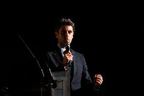 Meeting Of Pierre-Yves Bournazel Horizons Candidate For Mayor Of Paris 2026 - Paris