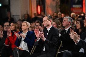 Meeting Of Pierre-Yves Bournazel Horizons Candidate For Mayor Of Paris 2026 - Paris