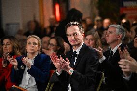 Meeting Of Pierre-Yves Bournazel Horizons Candidate For Mayor Of Paris 2026 - Paris