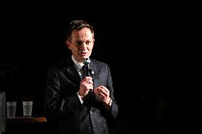 Meeting Of Pierre-Yves Bournazel Horizons Candidate For Mayor Of Paris 2026 - Paris