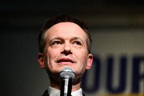 Meeting Of Pierre-Yves Bournazel Horizons Candidate For Mayor Of Paris 2026 - Paris