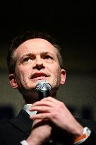 Meeting Of Pierre-Yves Bournazel Horizons Candidate For Mayor Of Paris 2026 - Paris