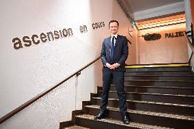 Meeting Of Pierre-Yves Bournazel Horizons Candidate For Mayor Of Paris 2026 - Paris