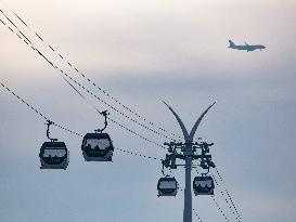 Ile de France Mobilites Telepherique Urbain Inauguration - Creteil