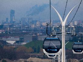 Ile de France Mobilites Telepherique Urbain Inauguration - Creteil