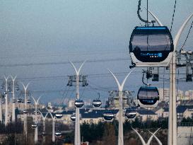 Ile de France Mobilites Telepherique Urbain Inauguration - Creteil