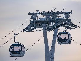 Ile de France Mobilites Telepherique Urbain Inauguration - Creteil