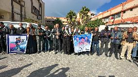 Khan Yunis Memorial of Killed Journalist - Gaza