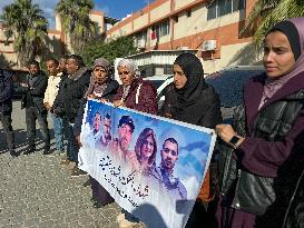 Khan Yunis Memorial of Killed Journalist - Gaza