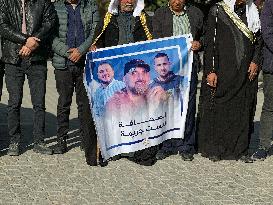 Khan Yunis Memorial of Killed Journalist - Gaza