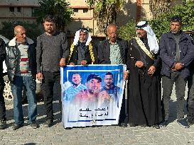 Khan Yunis Memorial of Killed Journalist - Gaza