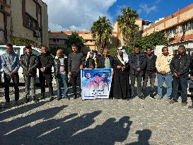 Khan Yunis Memorial of Killed Journalist - Gaza