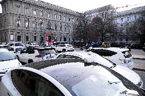 Taxi Drivers Demonstration - Milan