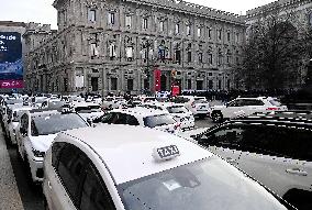 Taxi Drivers Demonstration - Milan