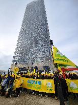 Coldiretti Protests Outside the Piedmont Region - Turin