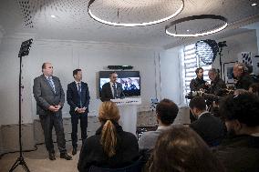 Les Republicains Meeting After Clashes Between Farmers And Breeders - Paris